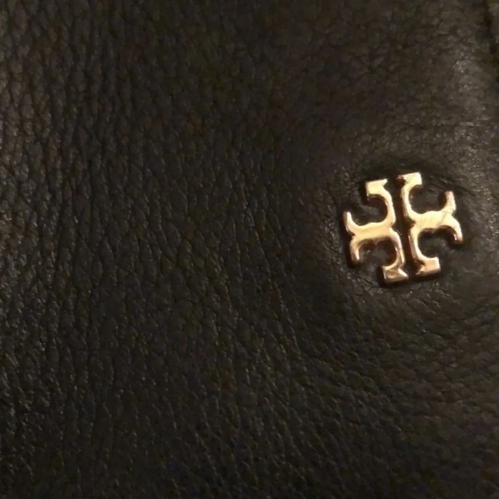 Tory Burch black leather mini bag crossbody authentic